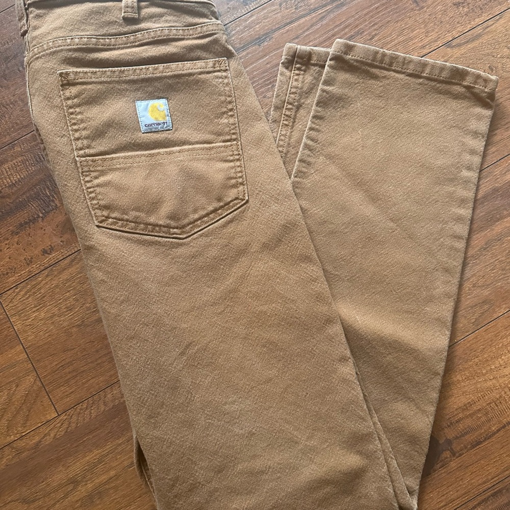 Carhartt Tan Canvas Pants